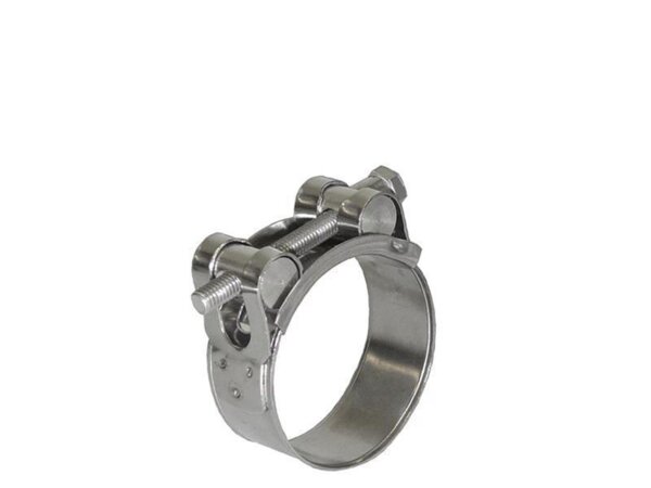 GEKA Gelenkbolzenschelle W4 Aus Edelstahl – Spannbereich 80-85 Mm, Breite 24 Mm, Vibrationssicher, Für Hohe Spannkraft
