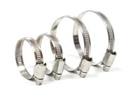 Schlauchschellen Edelstahl W4 8 - 120 mm V2A Schellen Rohrschellen Band 9/12mm 9mm Ø 80mm -100mm 5 Stück